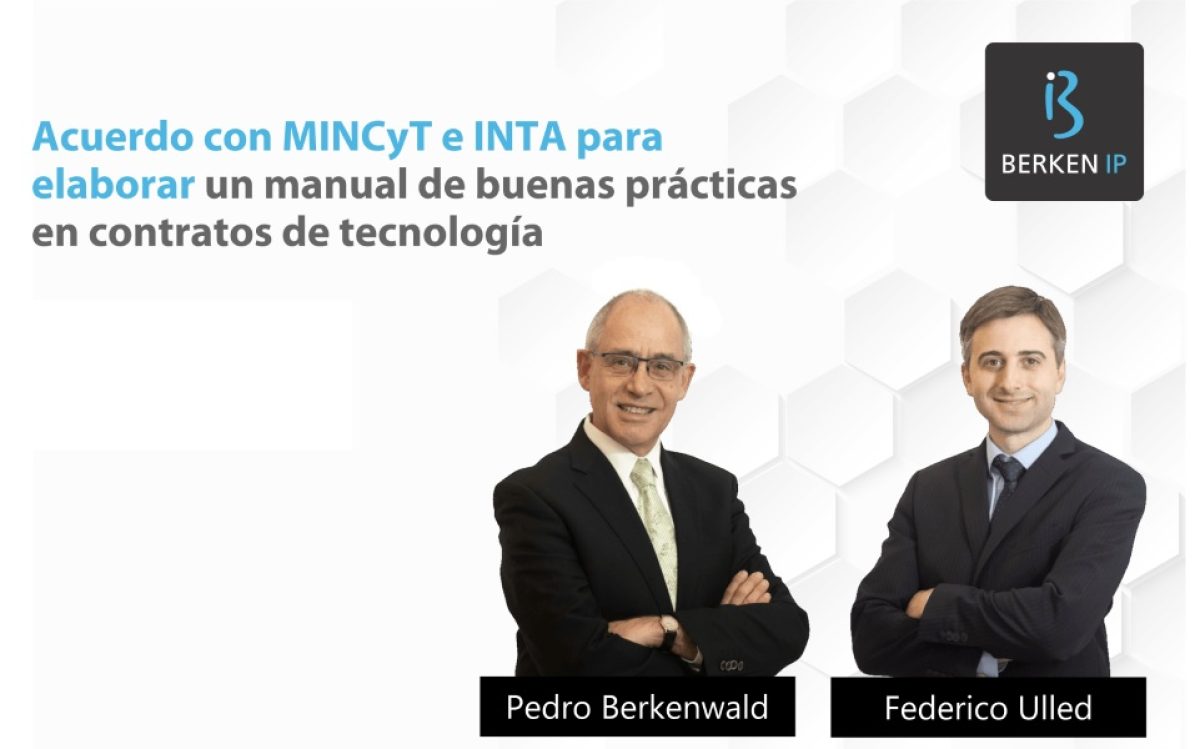 Acuerdo con MINCyT e INTA para elaborar un manual de buenas prácticas en contratos de tecnología